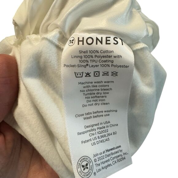Honest Hybrid Washable Diaper Cover 2-Pair Large 22-40 Lbs - Picture 13 of 16